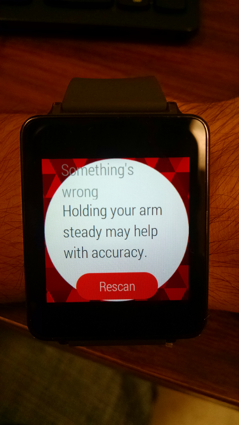 Illustration for article titled Android Wear Review: The OS itself.